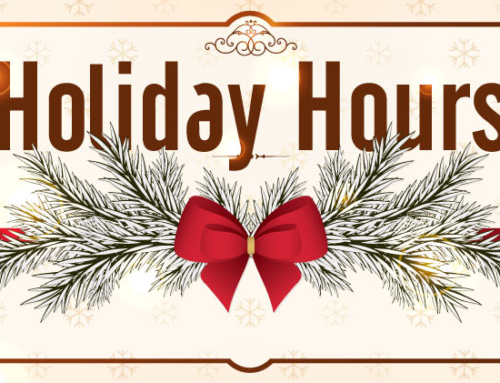 NOMAD Holiday Hours
